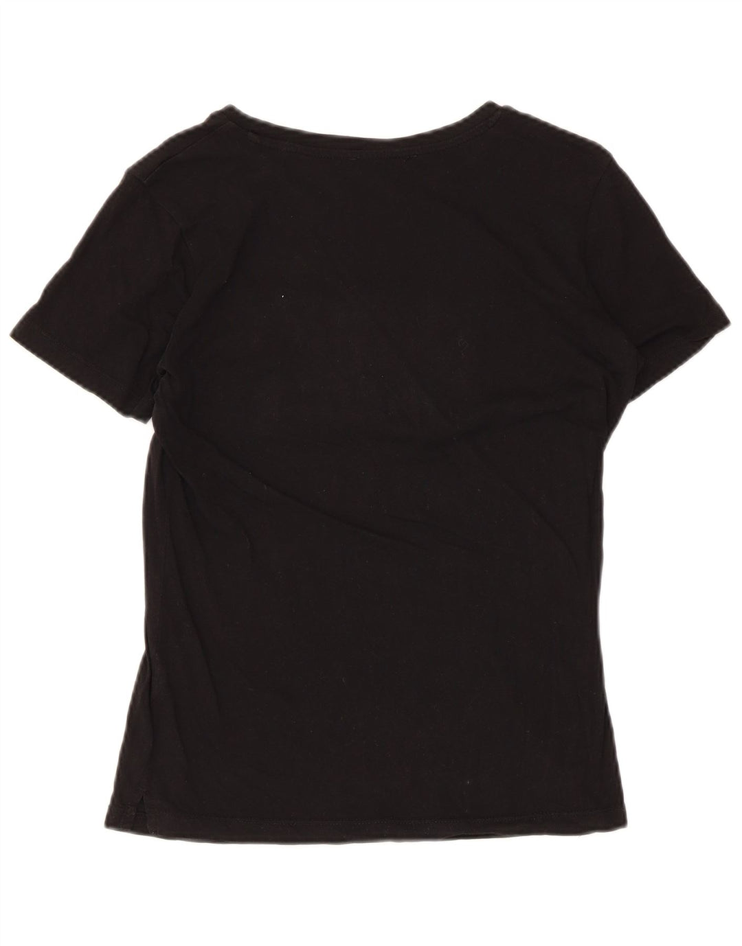 Guess Grafik-T-Shirt für Damen, UK 10, Größe S, Schwarz