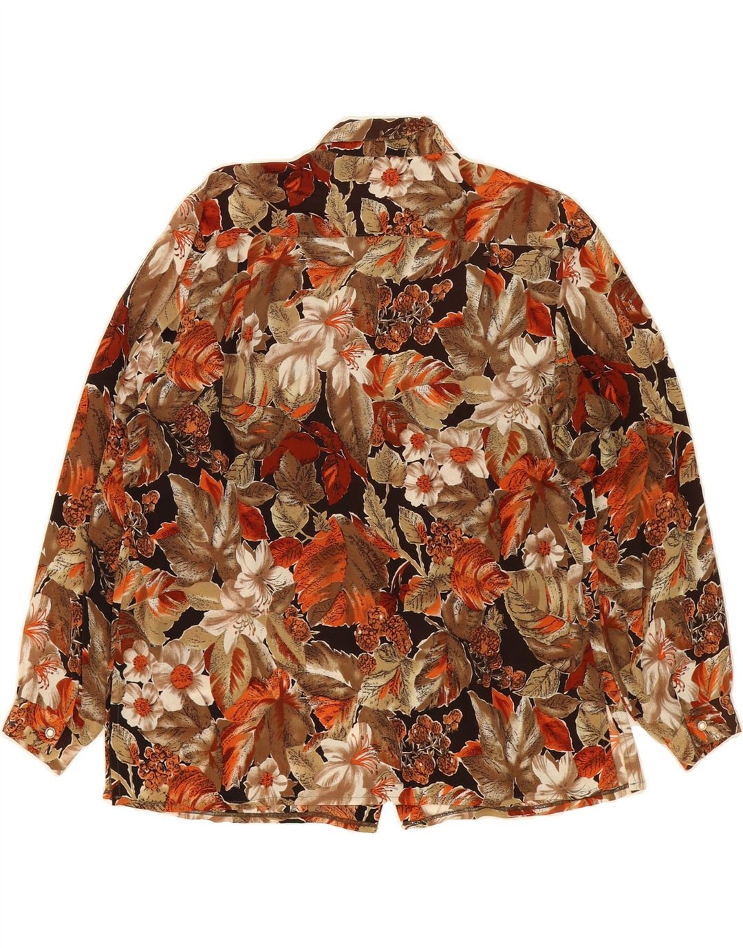 CONFEZIONI Womens Shirt Blouse EU 42 Large Multicoloured Floral Vintage Confezioni and Second-Hand Confezioni from Messina Hembry 