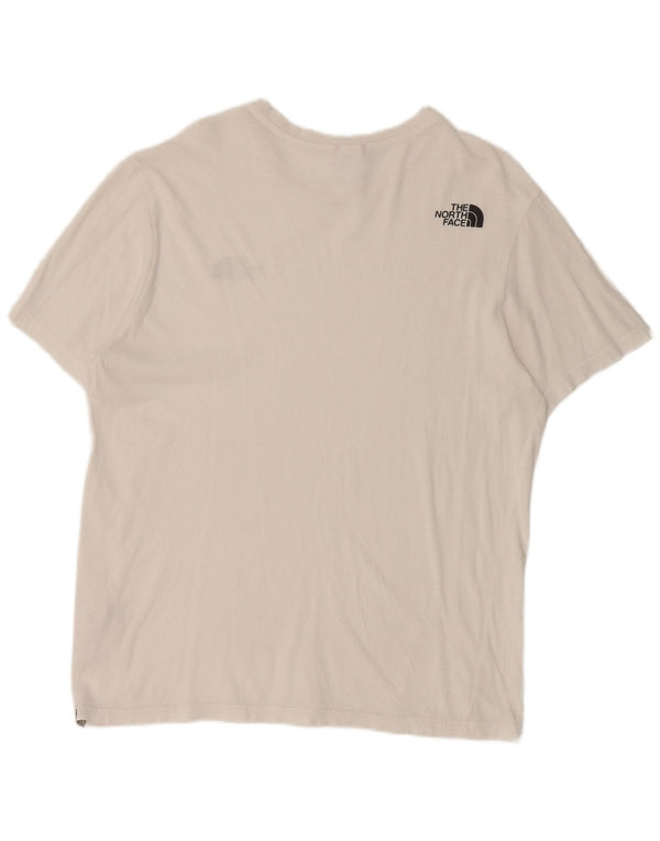 The North Face Damen T-Shirt-Oberteil aus mittelweißer Baumwolle