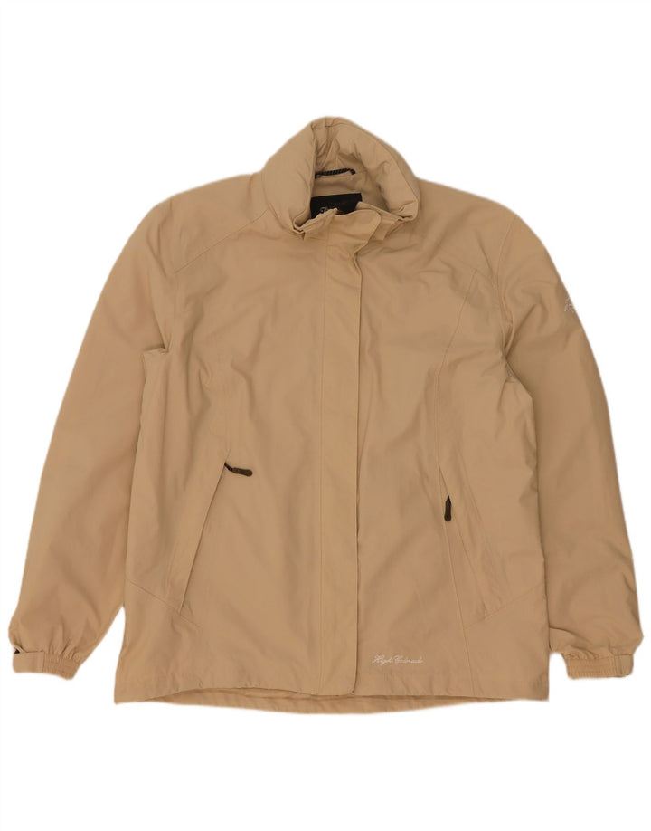High Colorado Damen Regenjacke UK 16 Large Beige Polyamid