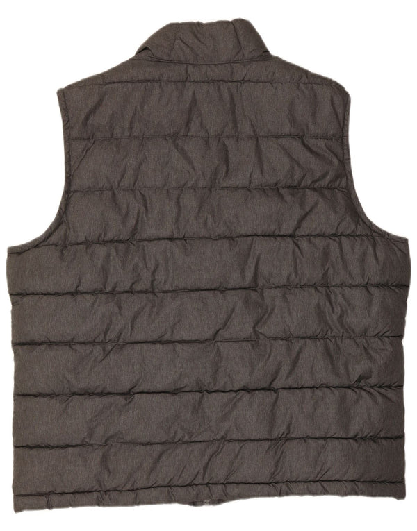 Gap Herren Wattierte Weste UK 42 XL Grau Polyester