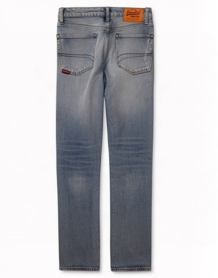 Superdry Herren Slim Jeans W30 L28 Blaue Baumwolle
