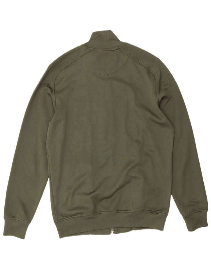 LYLE & SCOTT Damen-Trainingsanzug-Oberteiljacke UK 6 XS Khaki Polyester