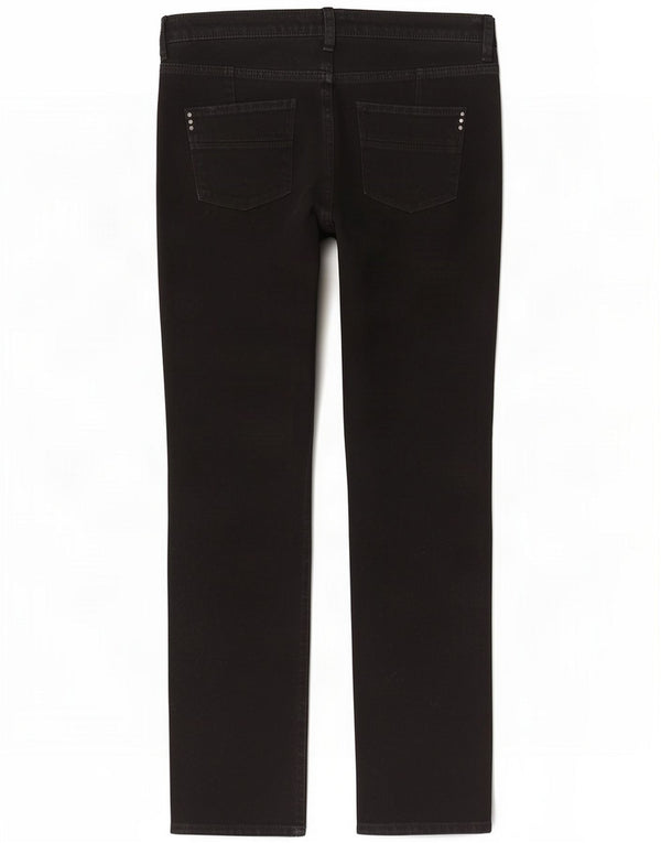 Marks & Spencer Damen Autograph Straight Jeans UK 14 Large W32 L30 Schwarz