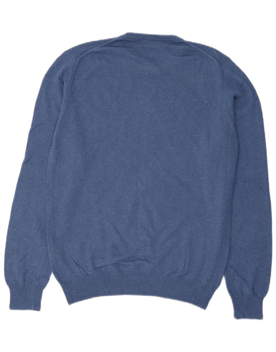 Liberto Herren-Pullover mit Rundhalsausschnitt, IT 52, große blaue Wolle