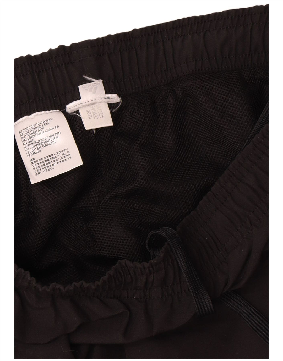 Adidas Herren-Trainingshose, Mittelschwarz, Colourblock-Polyester