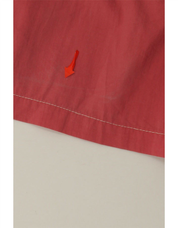 Henry Cottons Herren-Badeshorts, groß, rot, Polyamid