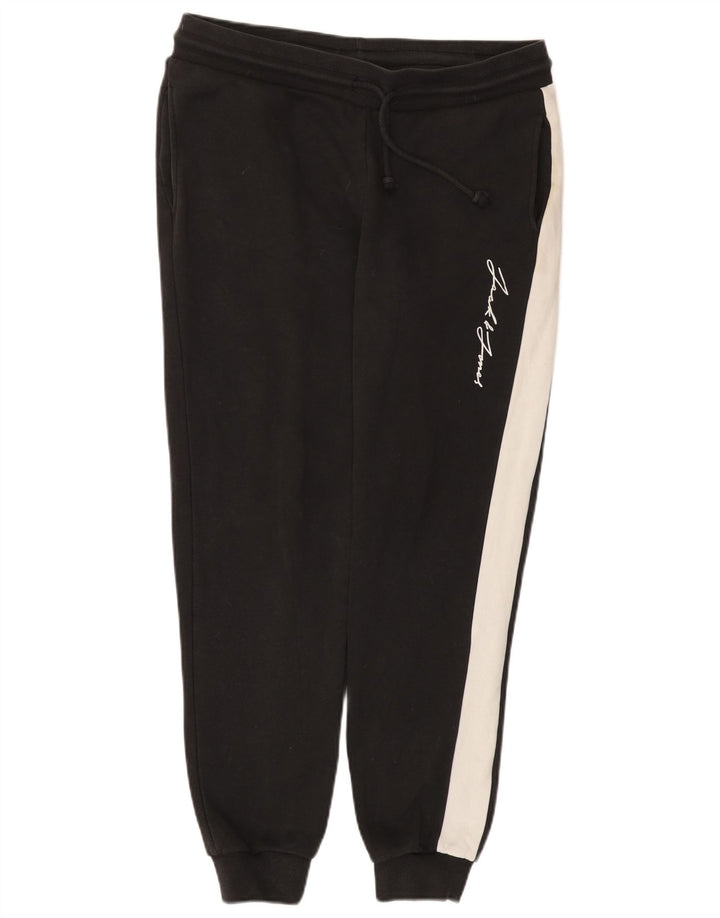 Jack & Jones Herren-Trainingshose, Jogginghose, Größe L, Schwarz, Farbblock