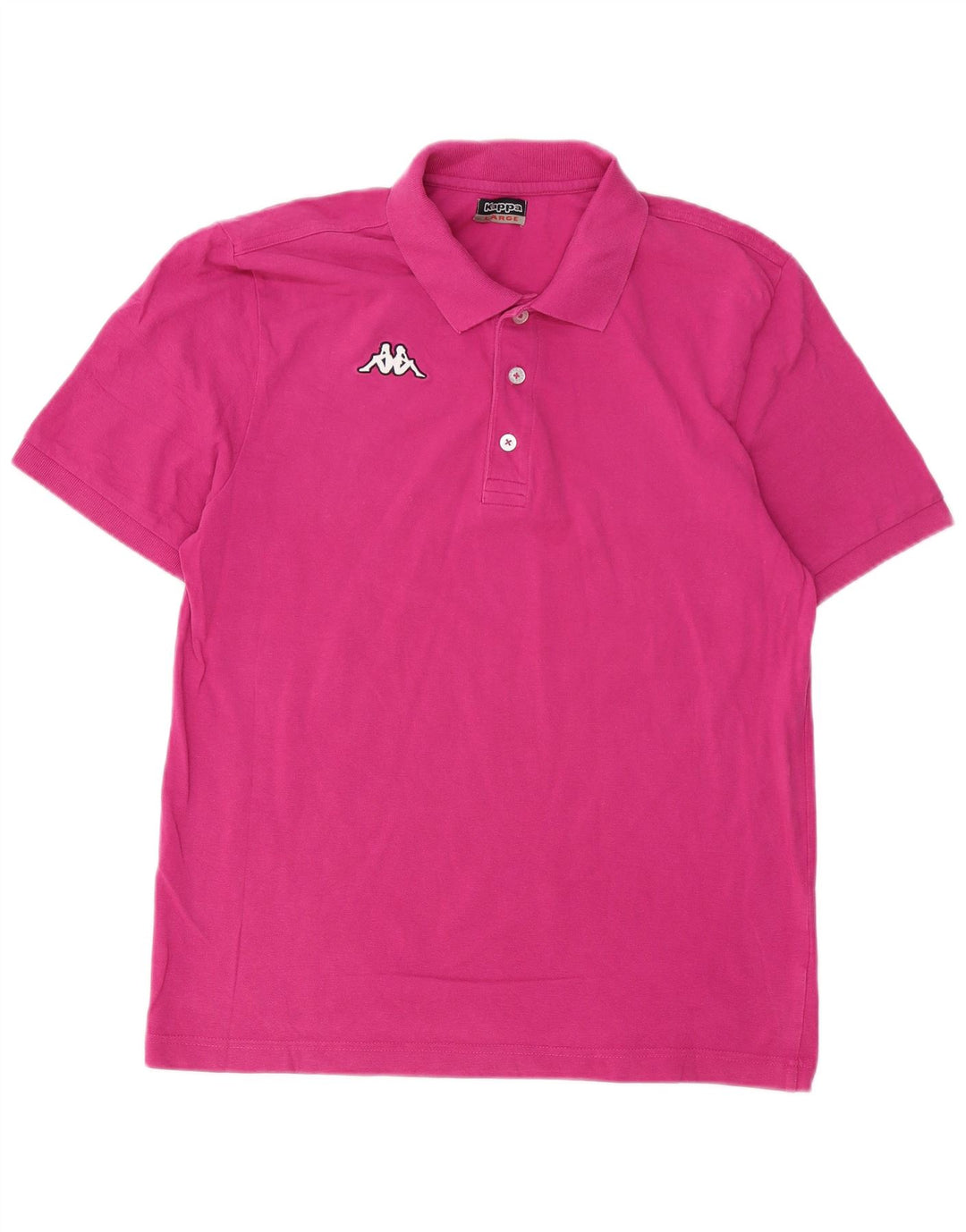 KAPPA Herren Poloshirt Large Pink
