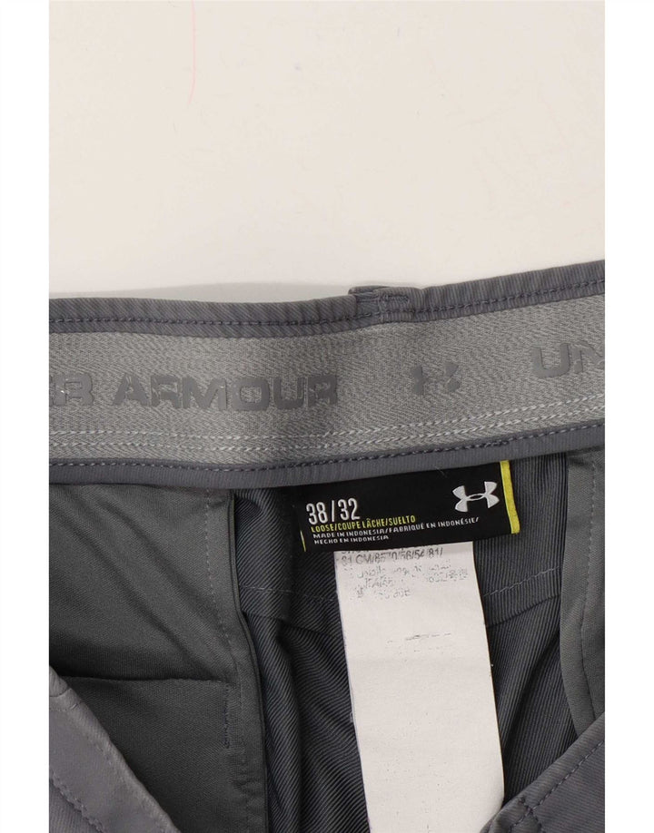 Under Armour Herren Straight Chino Hose W38 L32 Grau