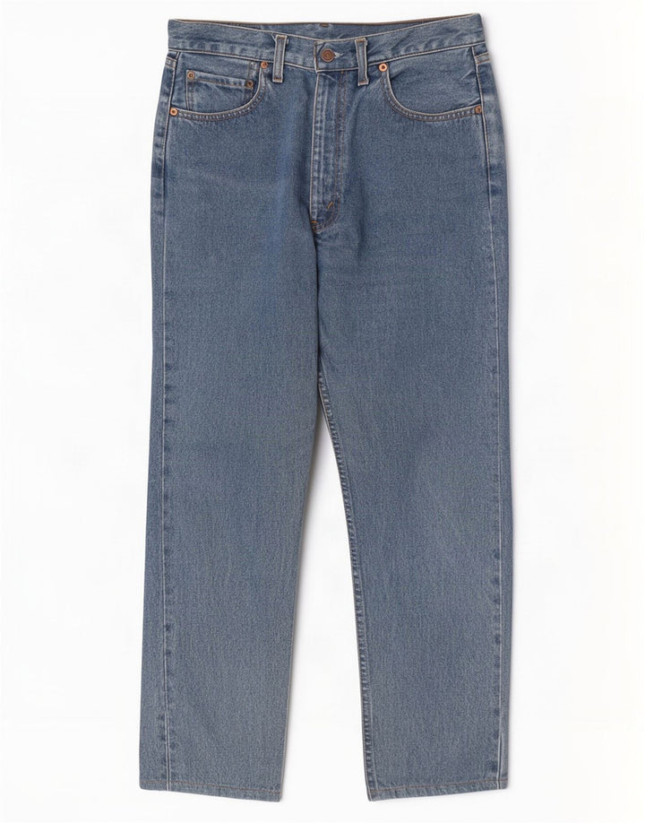 Levi's Herren 534 Straight Jeans W32 L27 Blaue Baumwolle