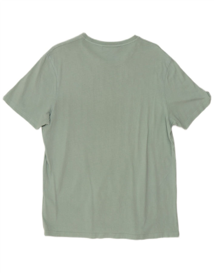 Lyle & Scott Herren T-Shirt Top Large Grün Baumwolle