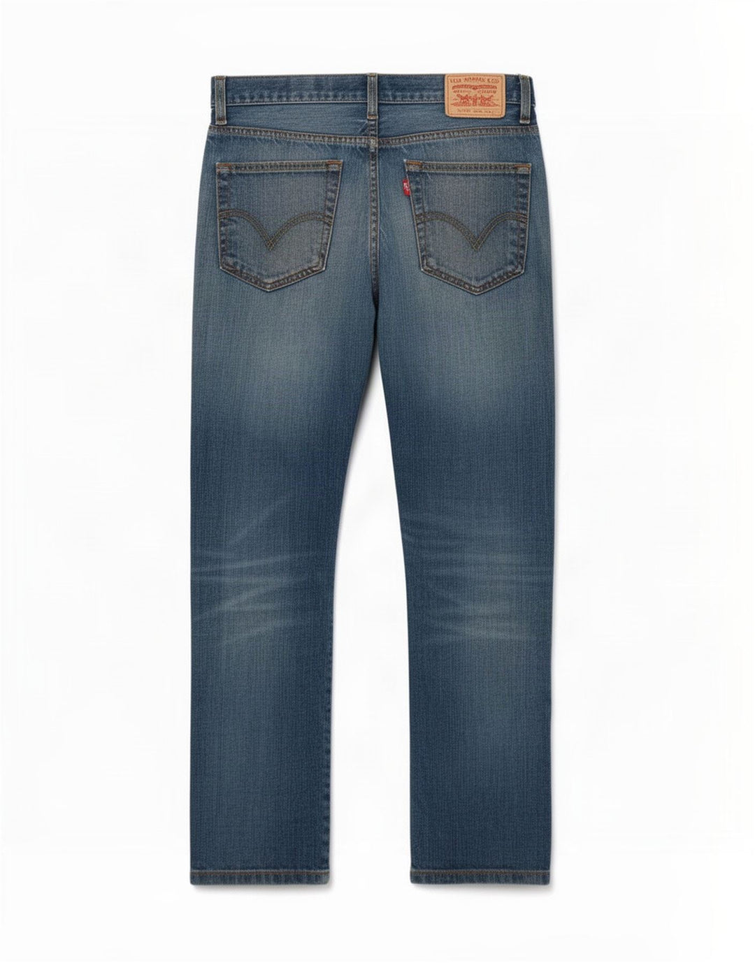 Levi's Herren 752 Straight Jeans W32 L32 Blau