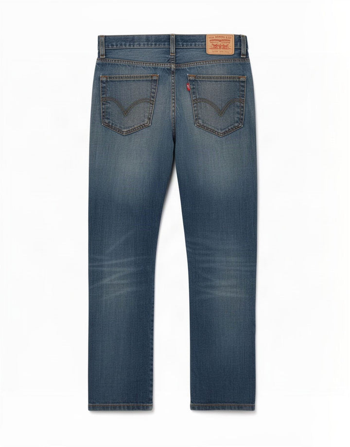 Levi's Herren 752 Straight Jeans W32 L32 Blau