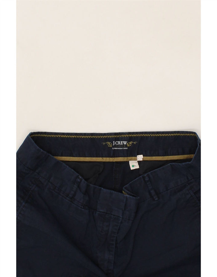 J. CREW Womens Chino Shorts US 8 Medium W32  Navy Blue Cotton Vintage J. Crew and Second-Hand J. Crew from Messina Hembry 