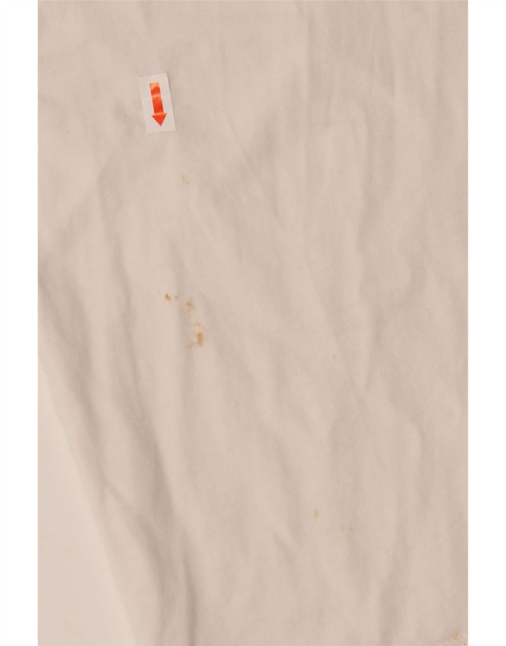 Timberland Herren-T-Shirt mit Grafik, groß, aus weißer Baumwolle