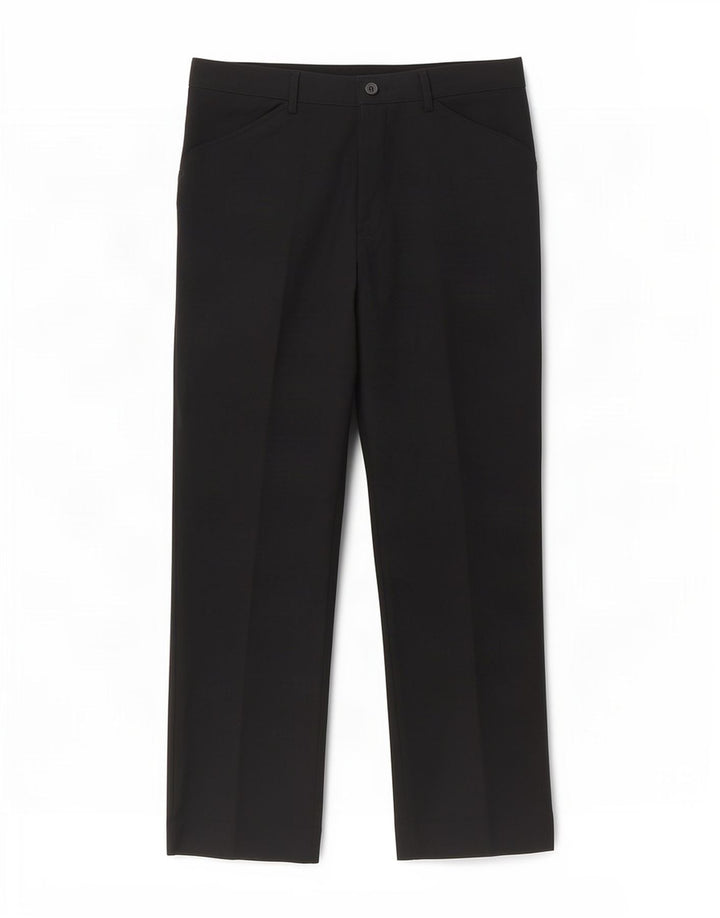 Farah Damen Gerade Freizeithose W34 L27 Schwarz Polyester