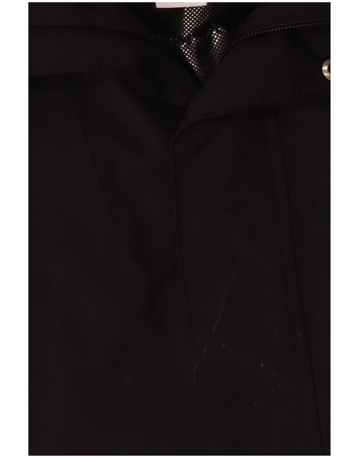 Columbia Herren-Windbreakerjacke mit Kapuze, UK 36, Größe S, Schwarz, Polyester