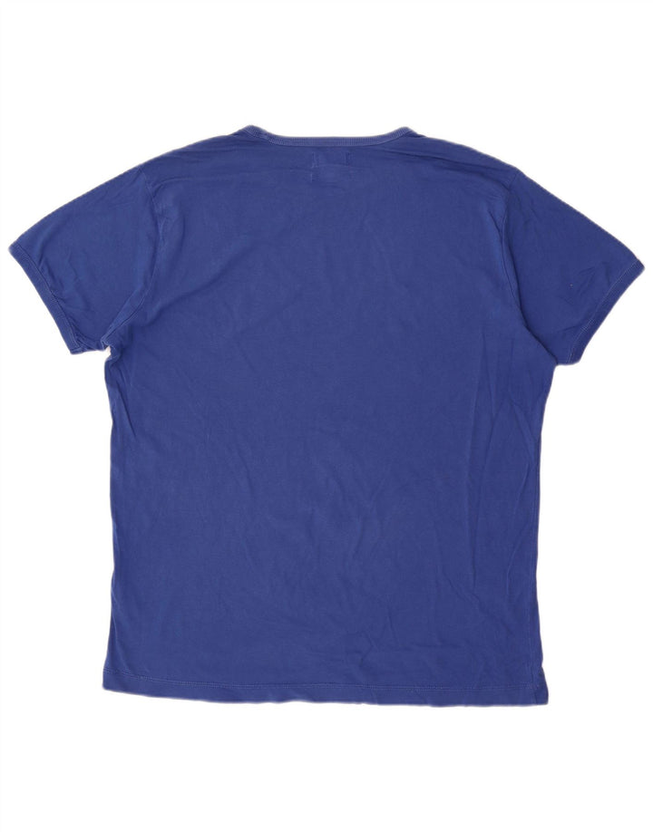 Diesel Herren Regular Fit Graphic T-Shirt Top XL Blau
