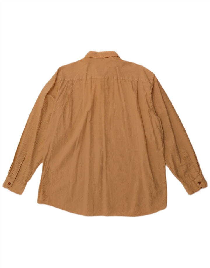 Vintage Herrenhemd Groß Beige
