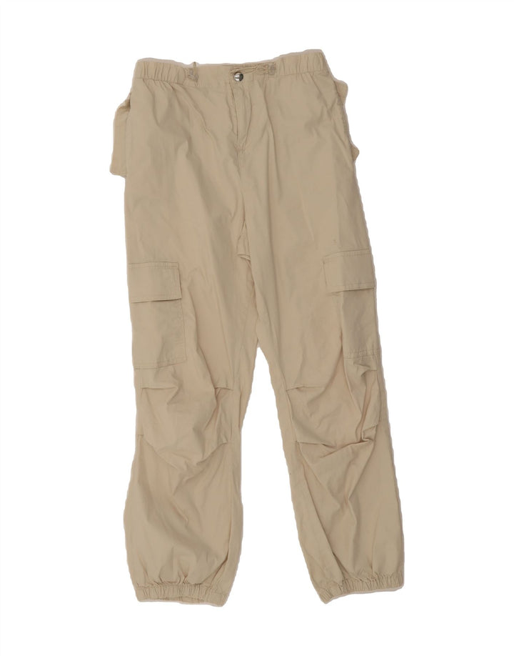 BENETTON Womens Cargo Trousers W26 L25 Beige Vintage Benetton and Second-Hand Benetton from Messina Hembry 
