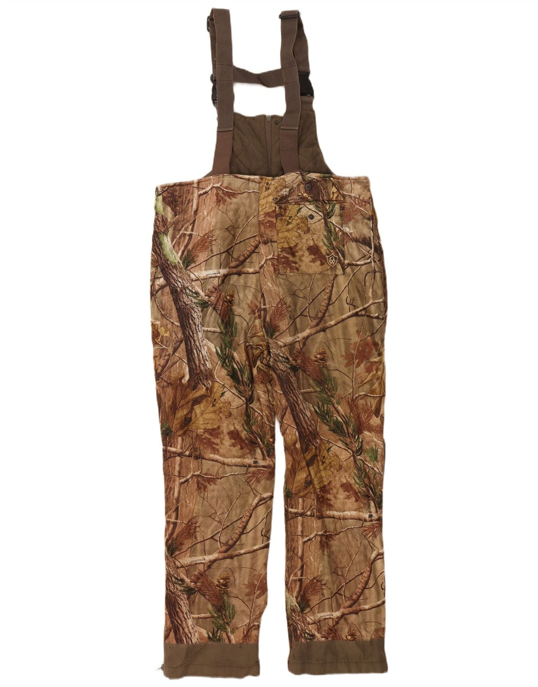GAME WINNER Herren-Overall, Latzhose, Hose, XL, W36, L28, Braun, Camouflage
