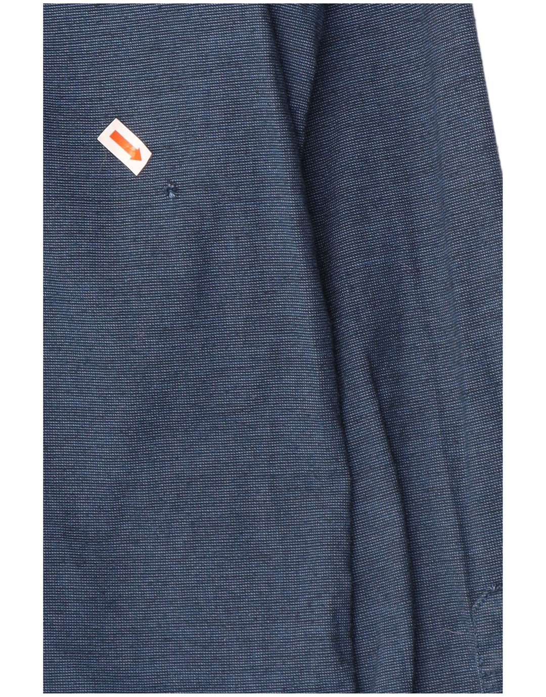 Hollister Herren-Slim-Fit-Hemd aus Baumwolle in mittlerem Marineblau