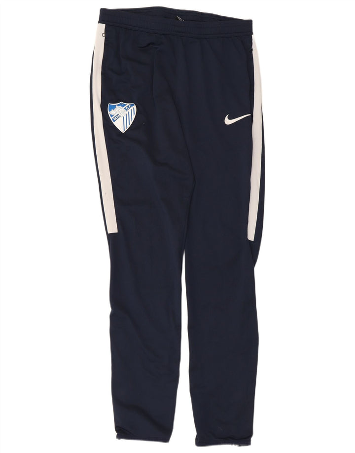 Nike Herren-Trainingshose „Malaga“ mit Grafik, mittelgroß, Marineblau, Farbblock
