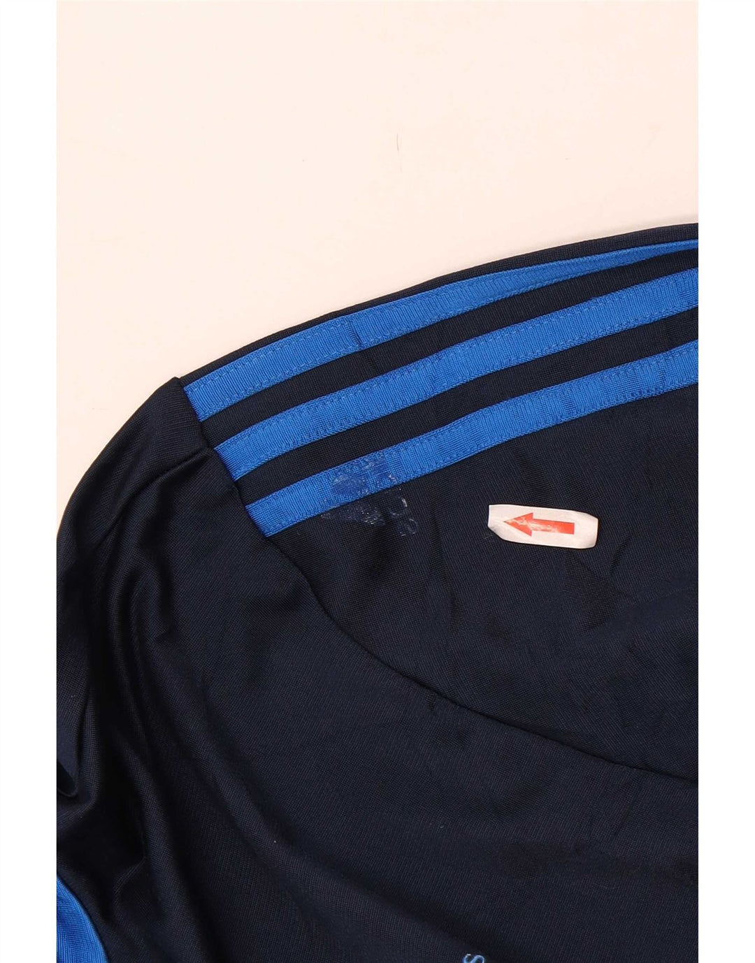 Adidas Herren Trainingsanzug Top Jacke UK 38/40 Medium Marineblau Polyester