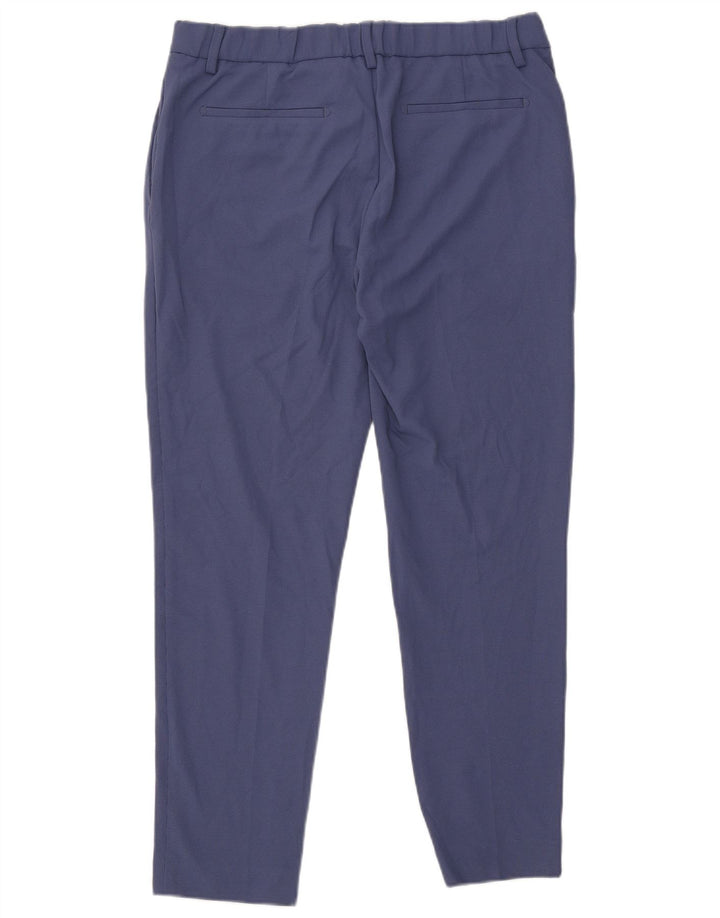 Zara Slim Chino-Hose für Herren, EU 44, Größe L, W34, L29, Blau, Polyester