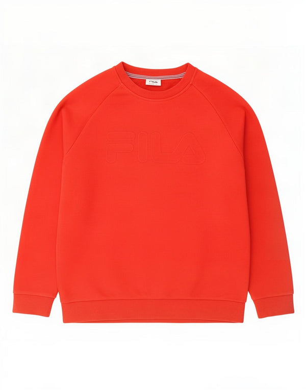 Fila Herren-Sweatshirt-Pullover, große rote Baumwolle