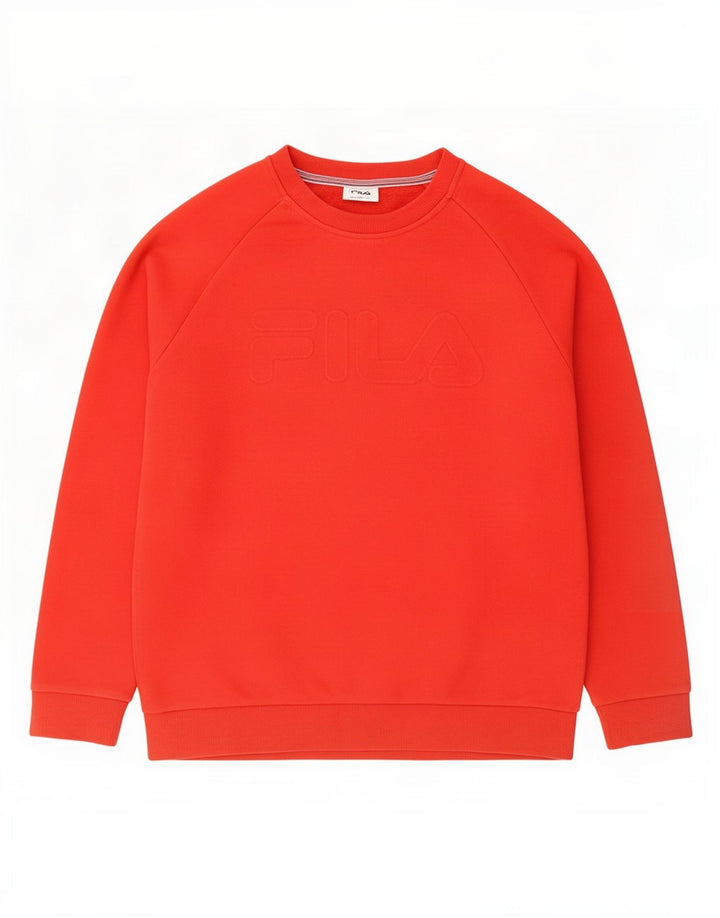 Fila Herren-Sweatshirt-Pullover, große rote Baumwolle