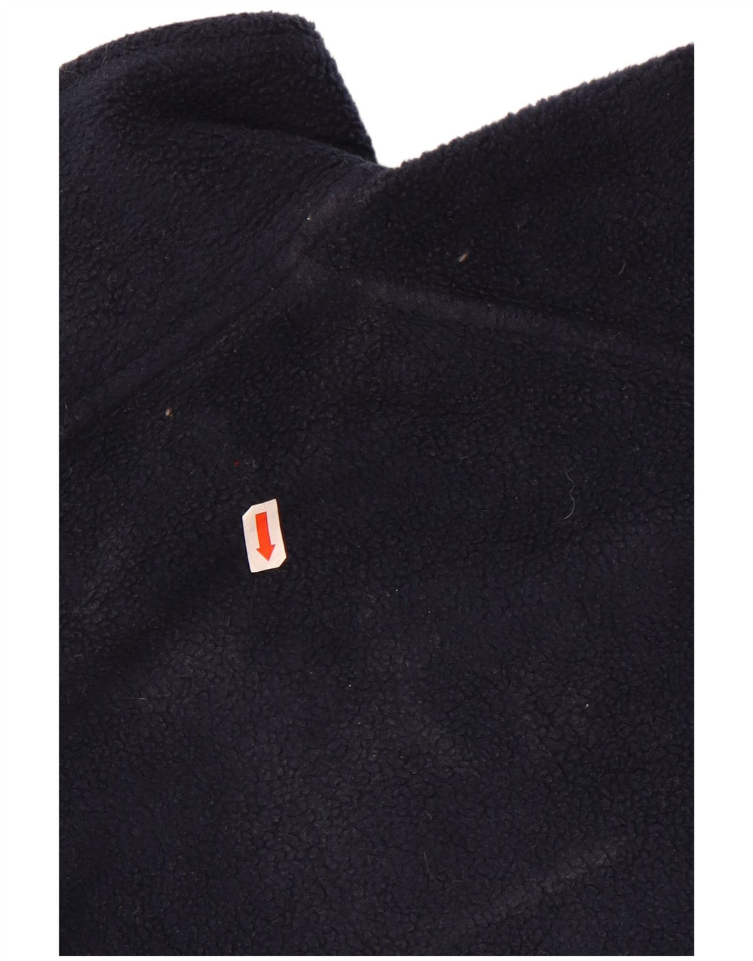 Kappa Herren-Fleecepullover mit Reißverschluss am Hals, mittleres marineblaues Polyester