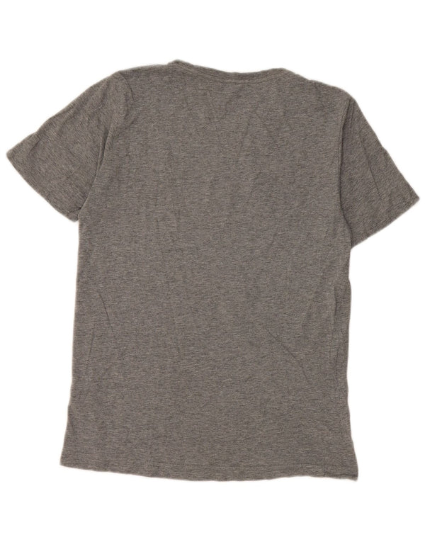 Puma Herren Grafik T-Shirt Top XS Grau Baumwolle