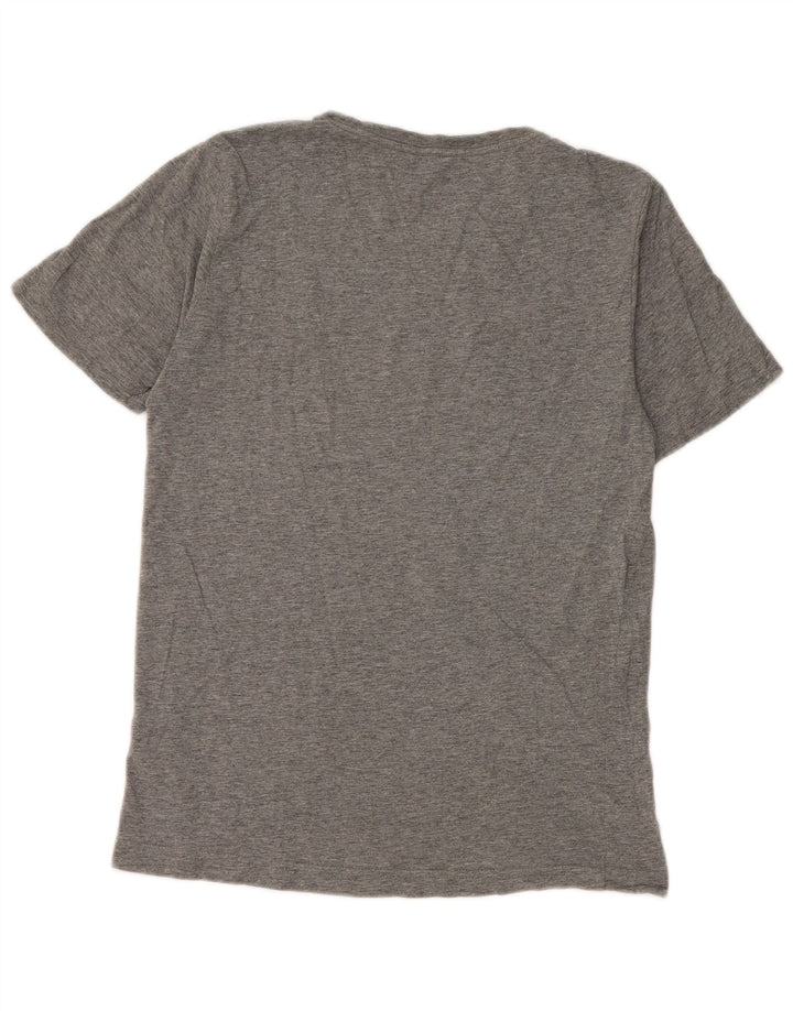 Puma Herren Grafik T-Shirt Top XS Grau Baumwolle