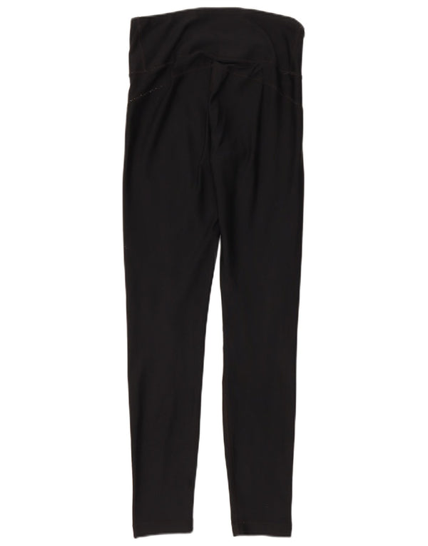 UNDER ARMOUR Damen Heat Gear Leggings UK 10 Small Schwarz