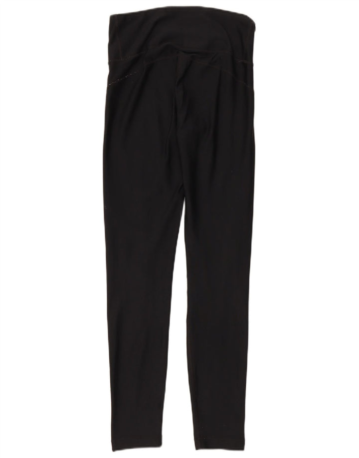 UNDER ARMOUR Damen Heat Gear Leggings UK 10 Small Schwarz