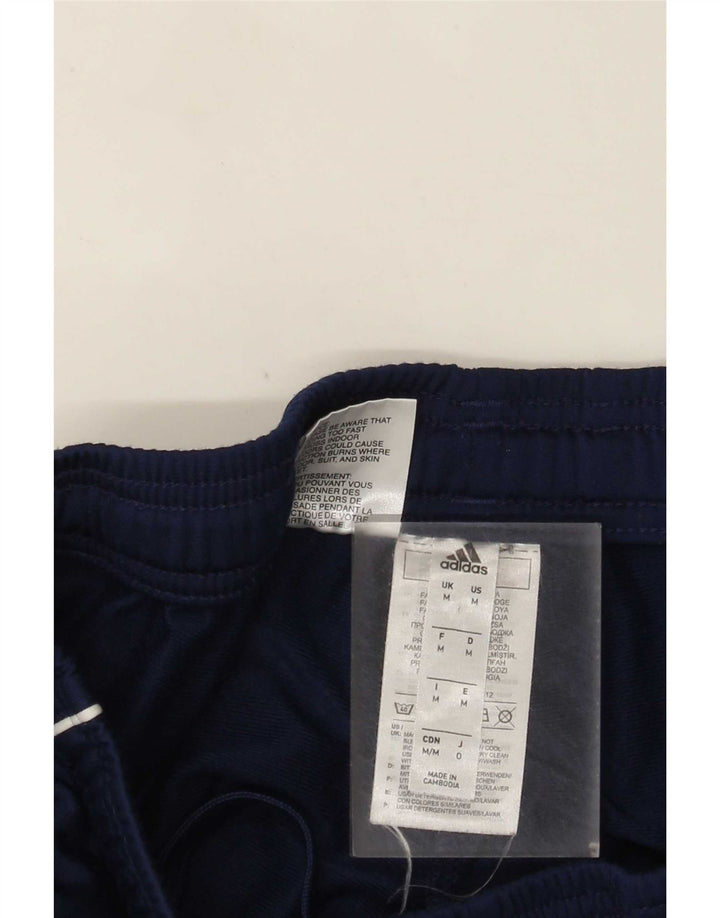Adidas Herren-Trainingshose, Joggers, mittleres Marineblau, Polyester