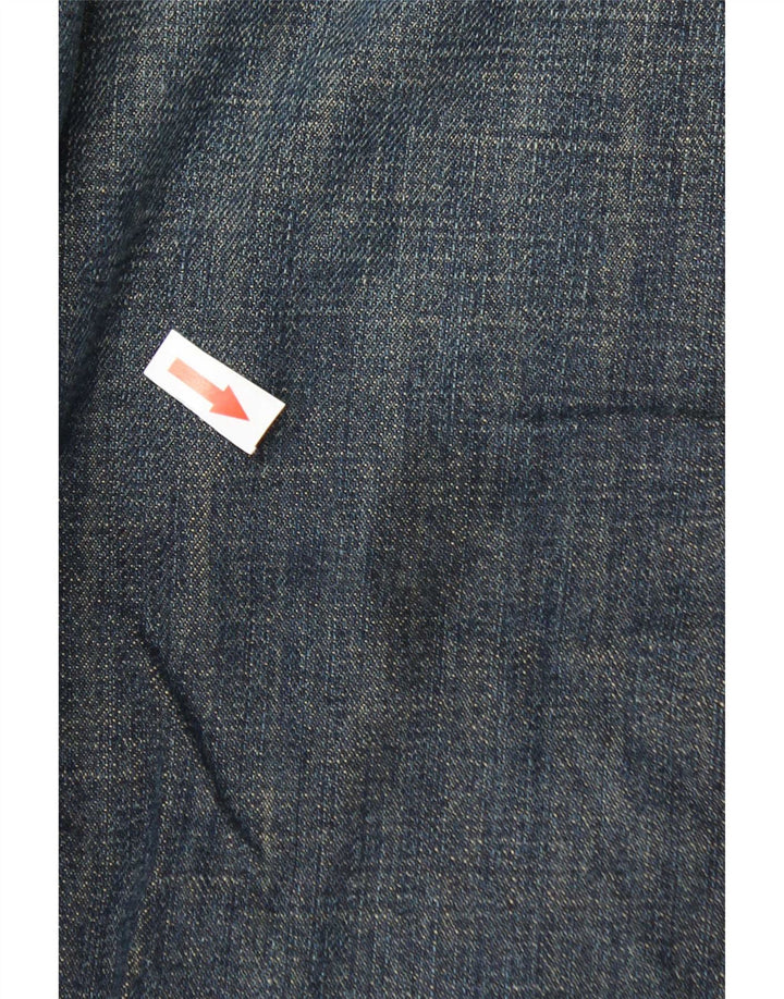 Calvin Klein Herren Straight Jeans W36 L28 Blaue Baumwolle