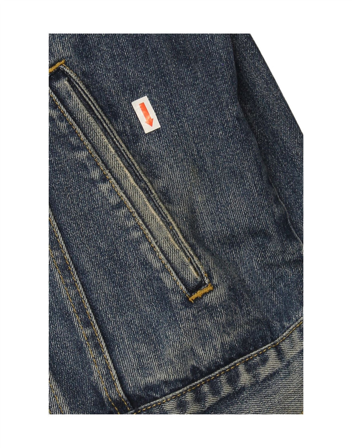 LEE Herren Jeansjacke UK 40 Große blaue Baumwolle