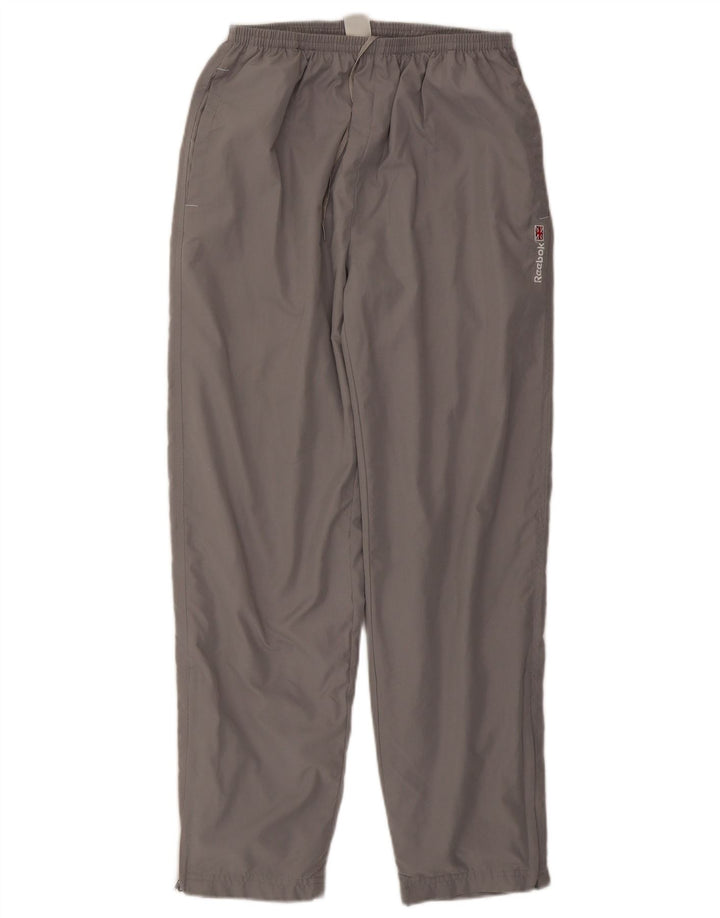 REEBOK Damen Trainingshose Jogger UK 14 Large Grau Polyester