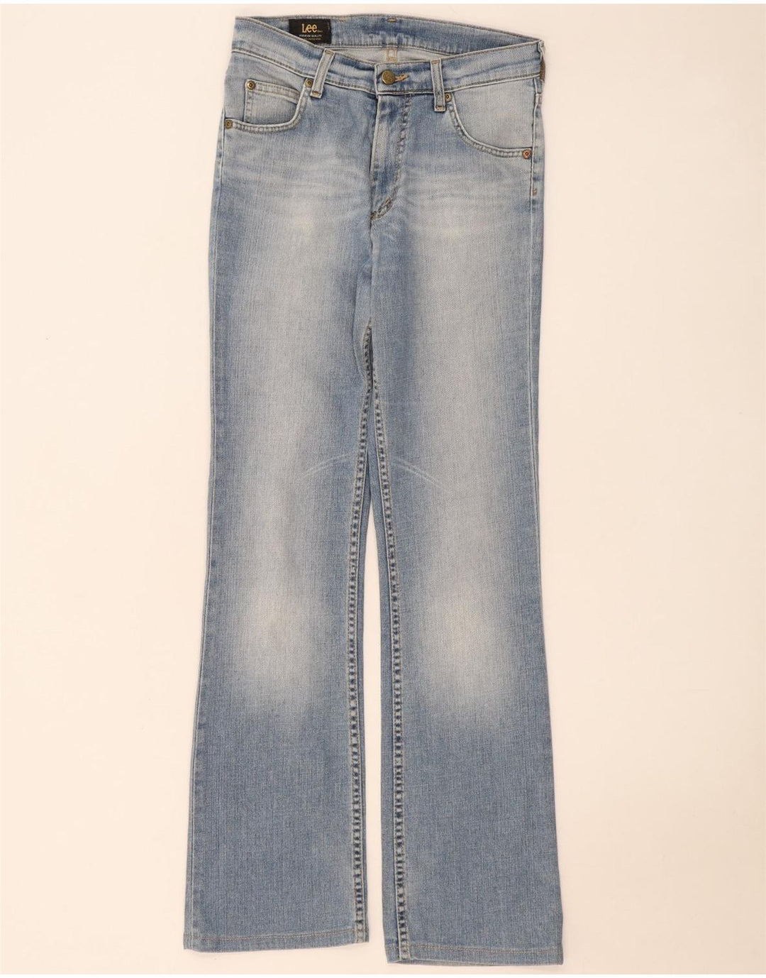Lee Damen REED Bootcut Jeans W29 L34 Blaue Baumwolle