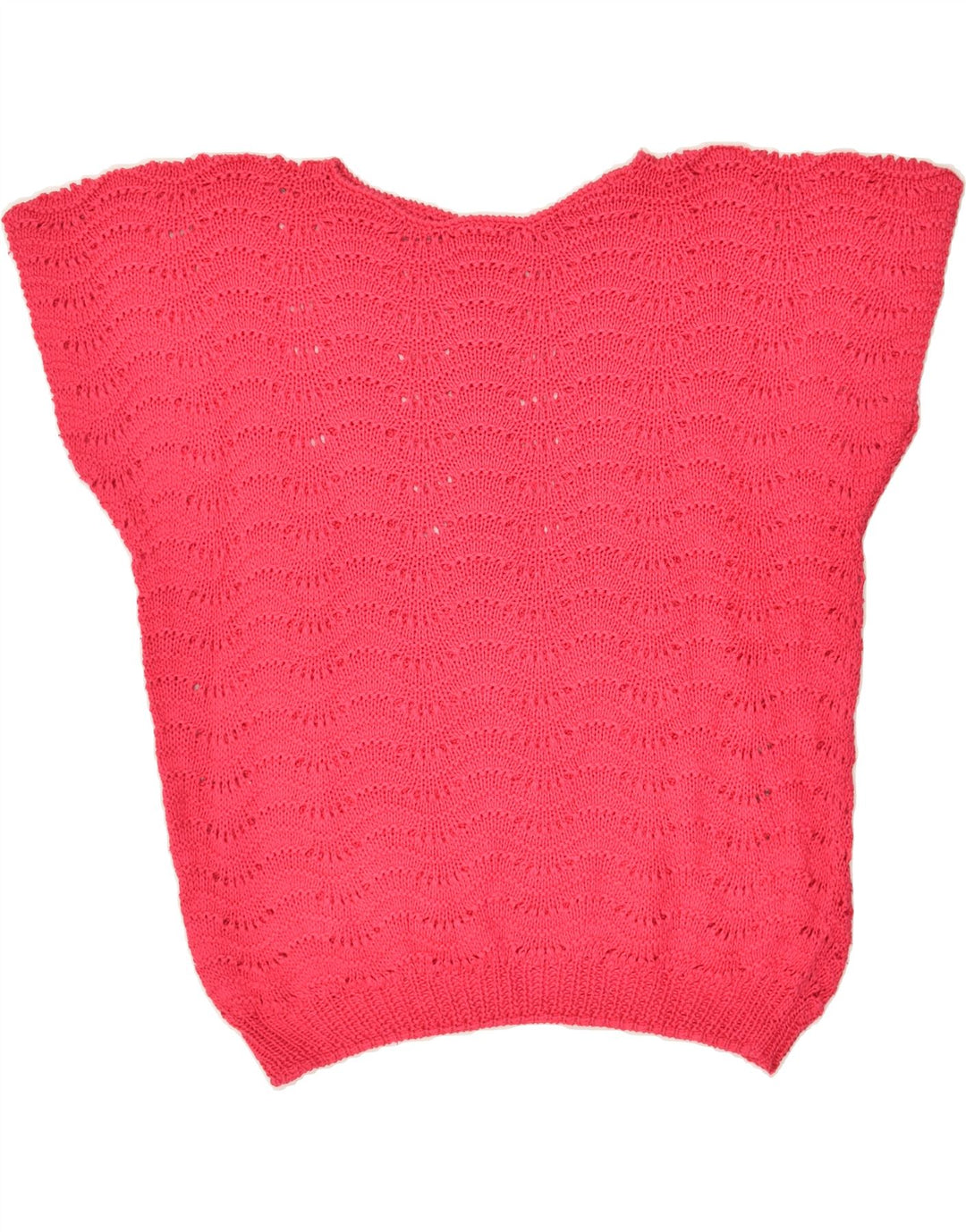 VINTAGE Womens Knit Top UK 16 Large Pink | Vintage Vintage | Thrift | Second-Hand Vintage | Used Clothing | Messina Hembry 