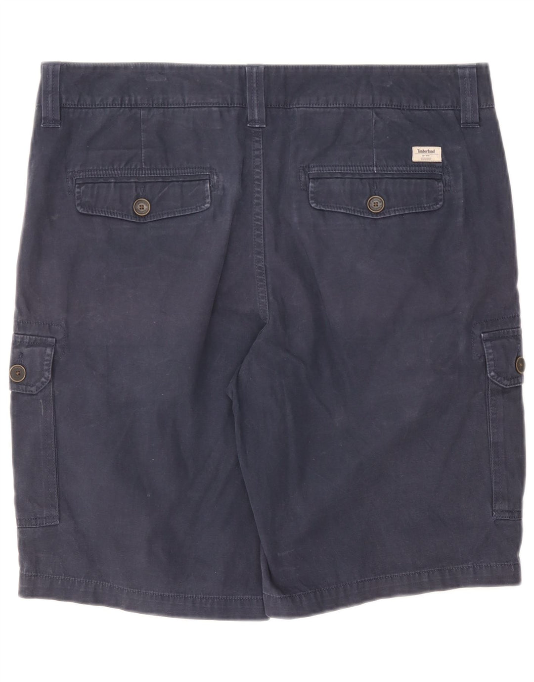 Timberland Herren Cargo Shorts W38 XL Marineblau Baumwolle