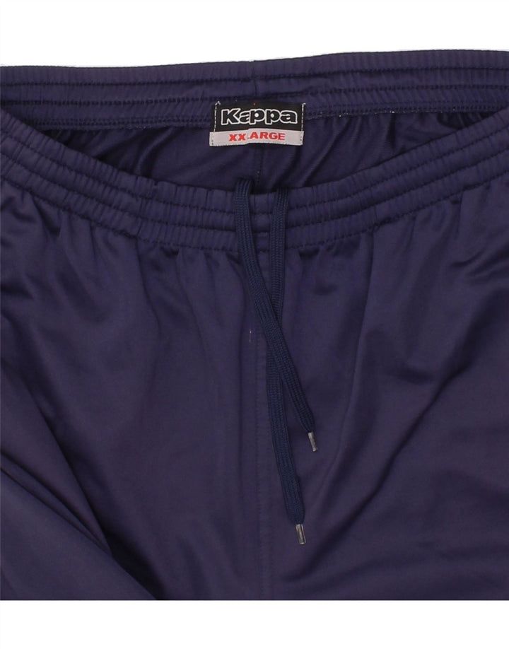 KAPPA Mens Tracksuit Trousers 2XL Navy Blue Vintage Kappa and Second-Hand Kappa from Messina Hembry 