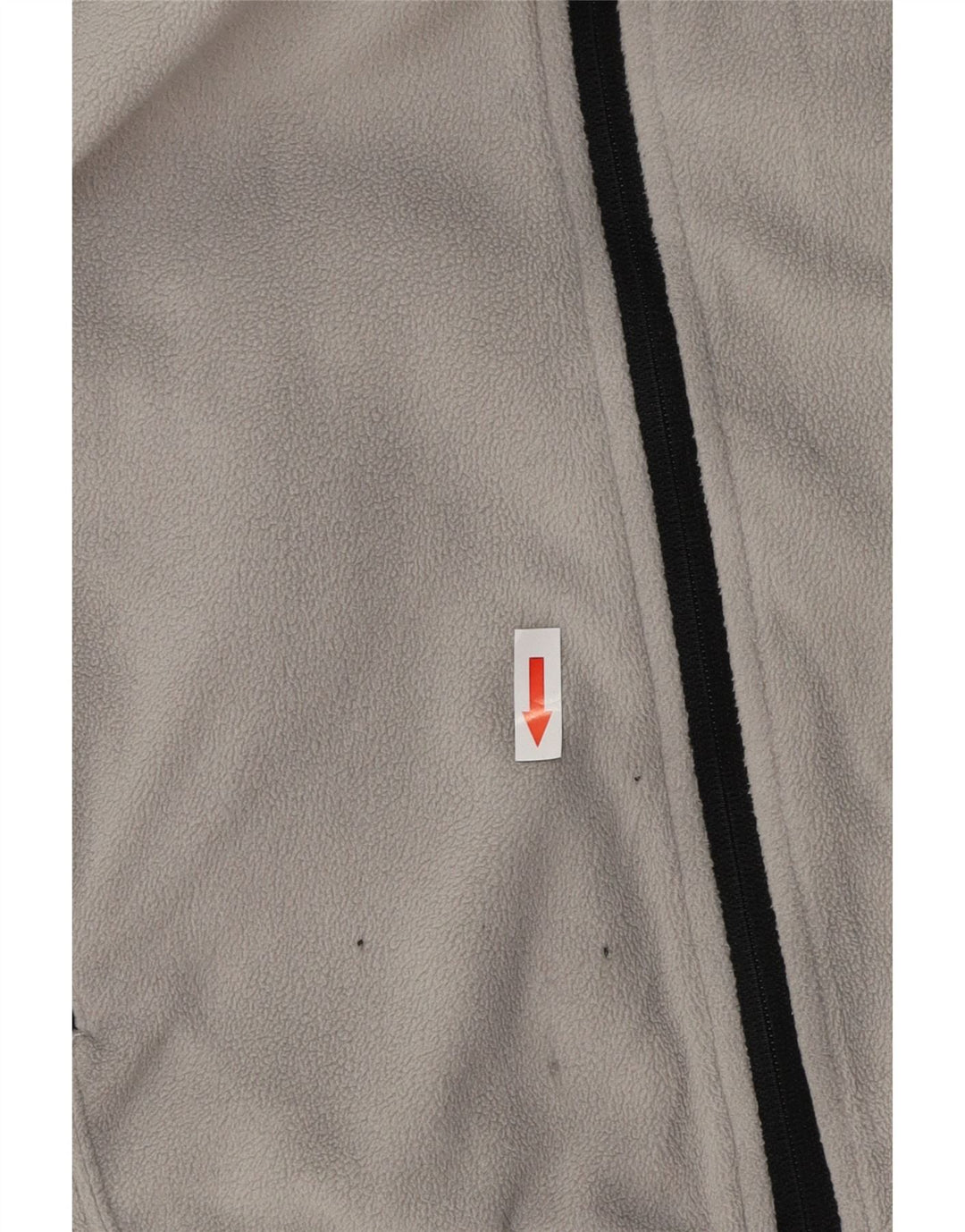 TRUSSARDI Damen Fleecejacke UK 18 XL Grau Polyester