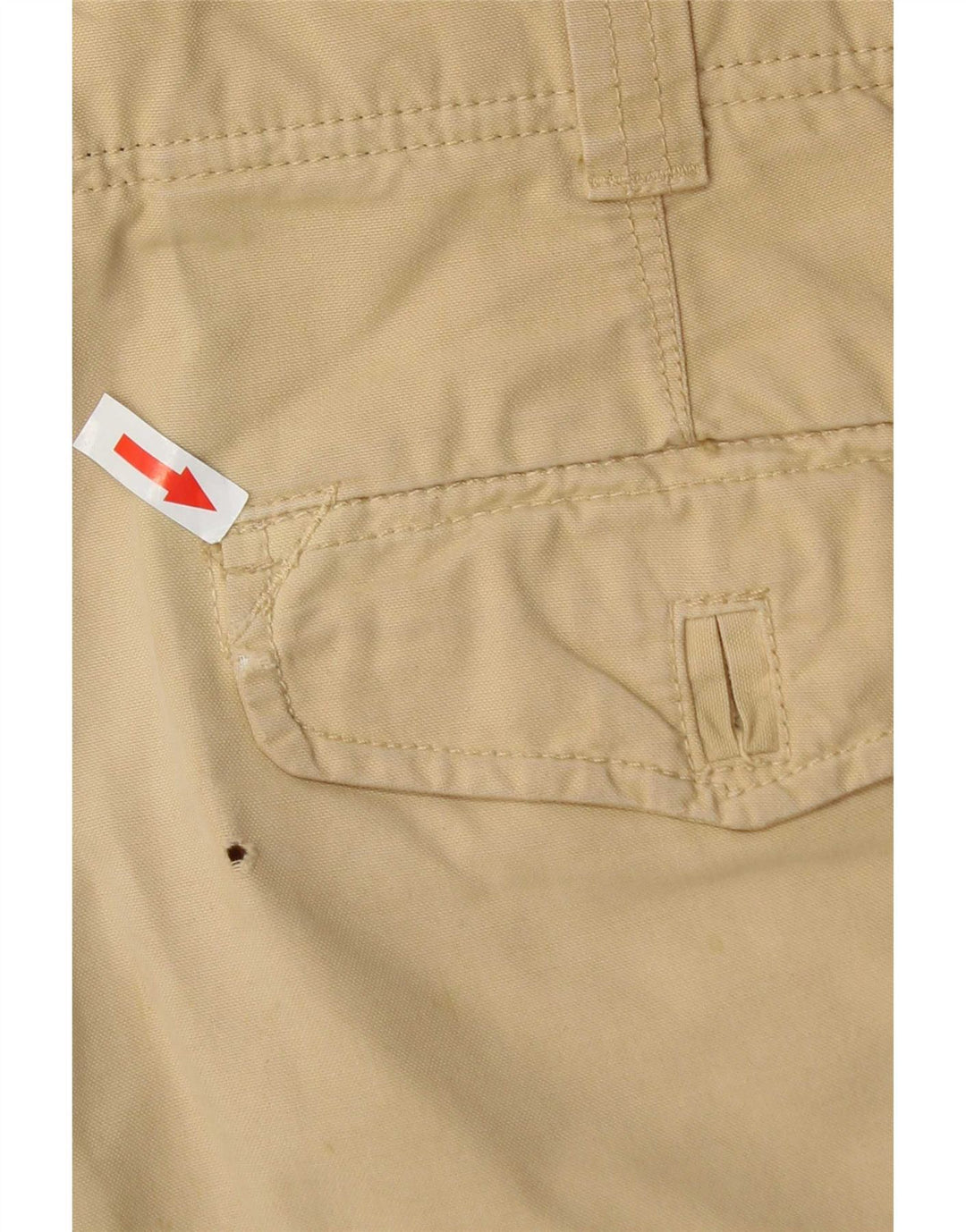 Tommy Hilfiger Herren Cargoshorts W30 Medium Khaki Baumwolle