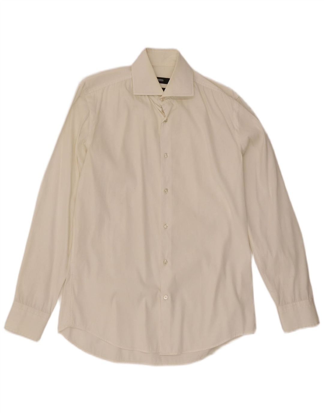 Hugo Boss Herren Slim-Fit-Hemd Medium Off White