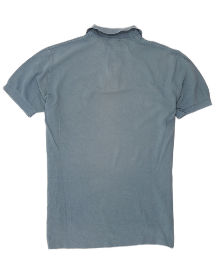 Polo Ralph Lauren Herren-Poloshirt aus mittelblauer Baumwolle