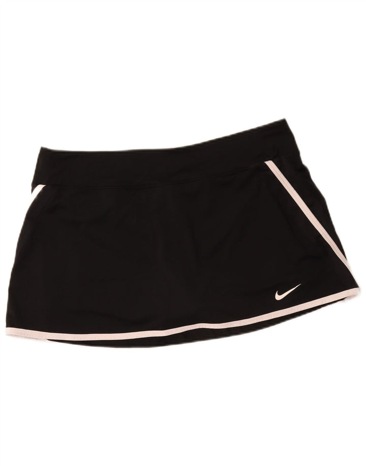 Nike Damen Dri Fit Skort UK 18 XL Schwarz Polyester